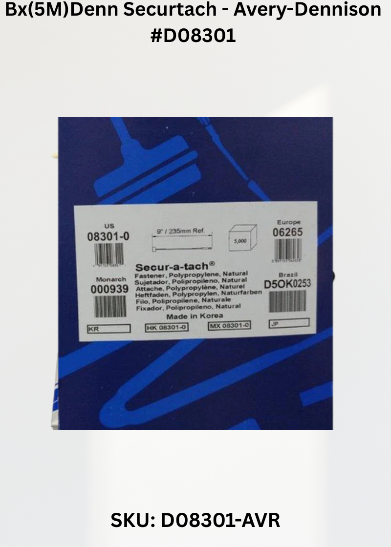 Bx(5M)Denn Securtach - Avery-Dennison #D08300