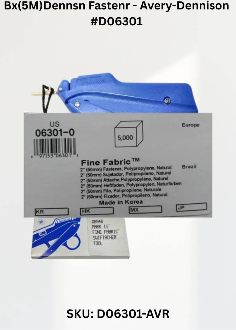 Bx(5M)Dennsn Fastenr - Avery-Dennison #D06301