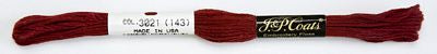 Coats & Clark Embroidery Floss Dark Christmas Red