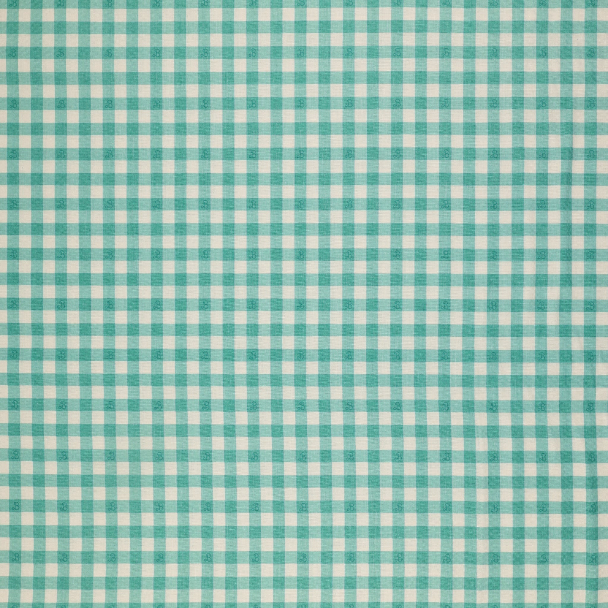 Barbie World Fabric Collection - Barbie Gingham Teal
