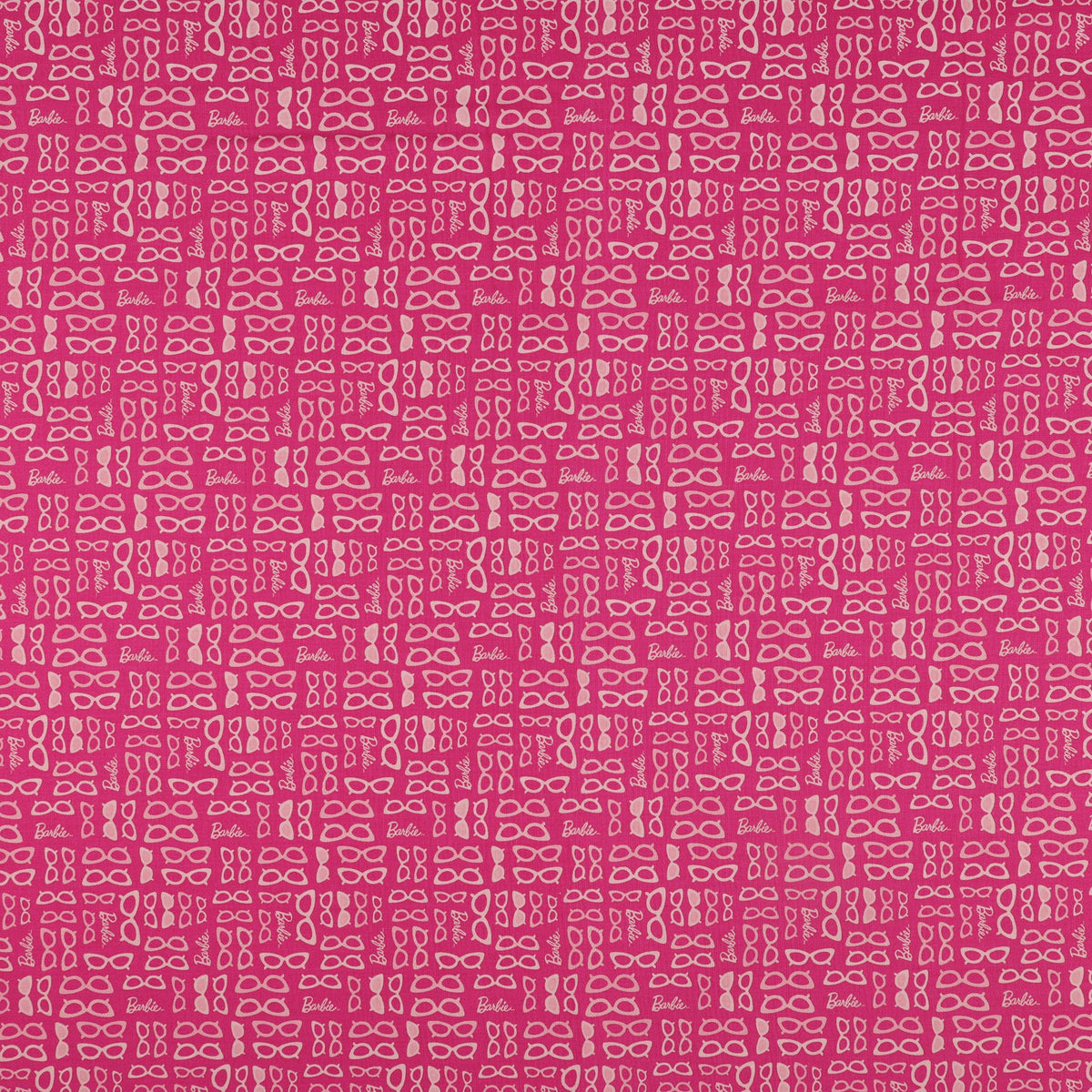 Barbie World Fabric Collection - Barbie Glasses Hot Pink