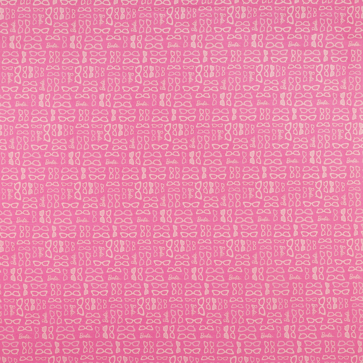 Barbie World Fabric Collection - Barbie Glasses Medium Pink