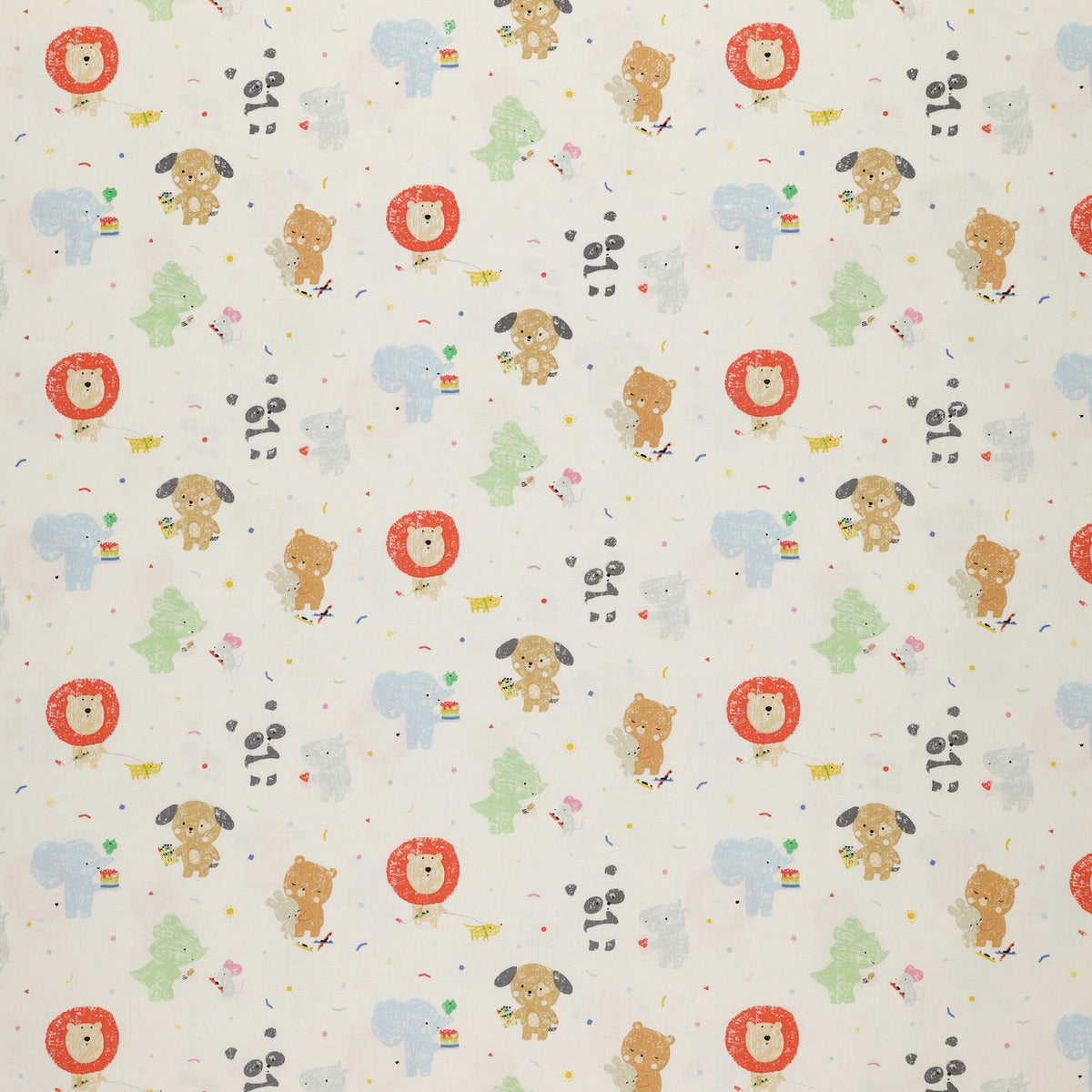 New Box of Crayons Fabric Collection - Main Cloud