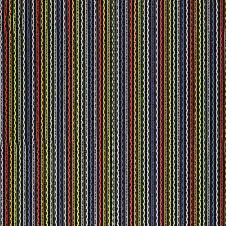 New Box of Crayons Fabric Collection - Stripe Black