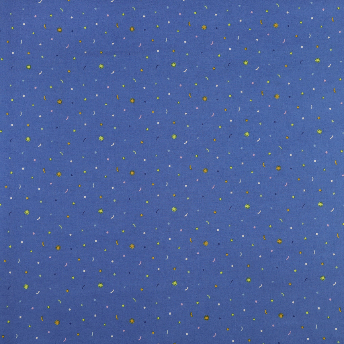 New Box of Crayons Fabric Collection - Confetti Blue