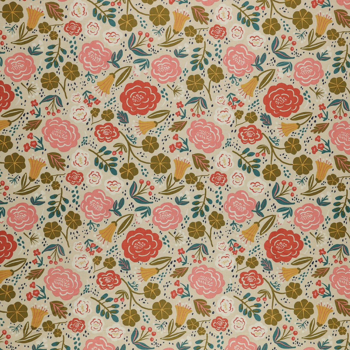 Ivy Reese Fabric Collection - Main Latte