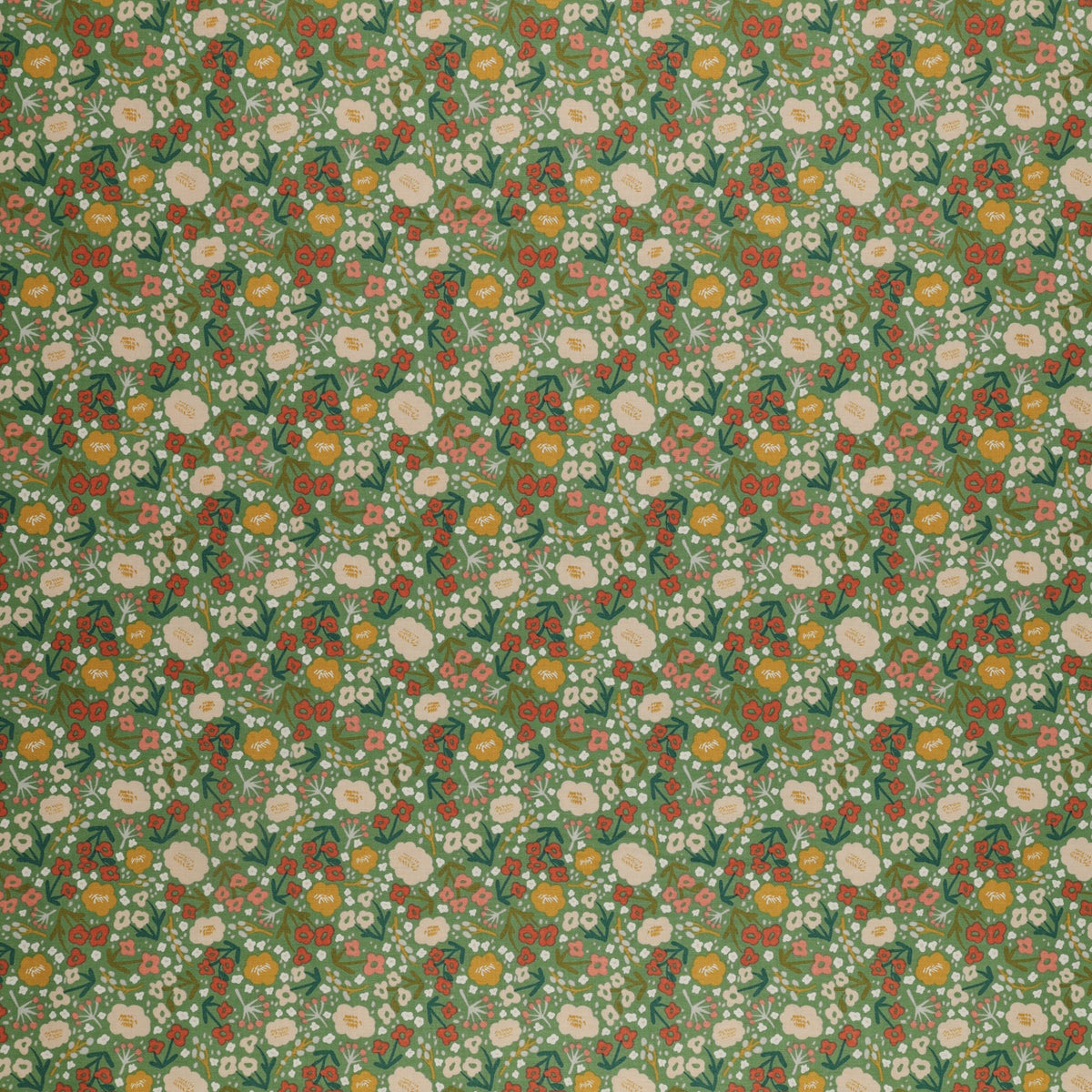 Ivy Reese Fabric Collection - Flower Green