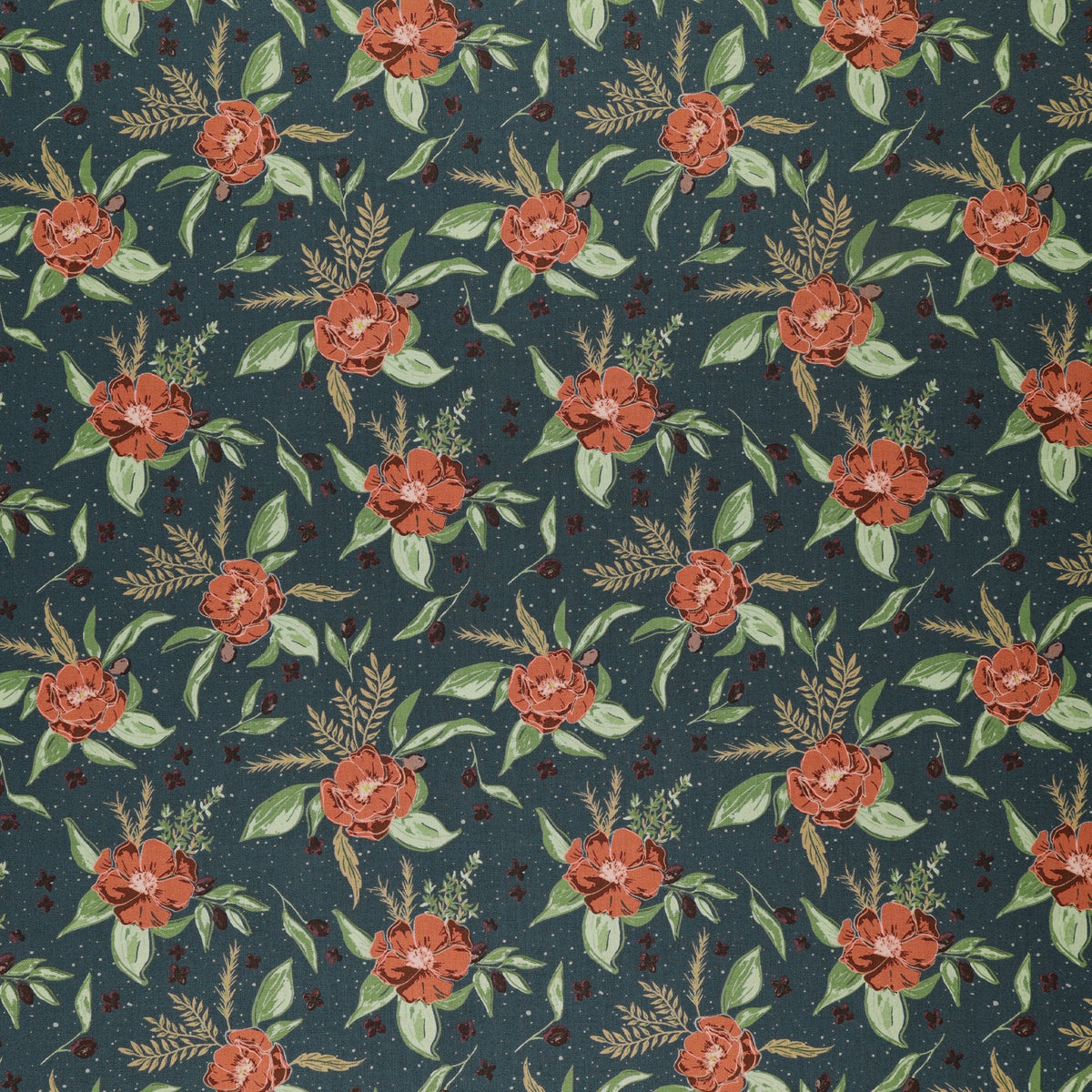 Olive Grove Fabric Collection - Floral Cyprus