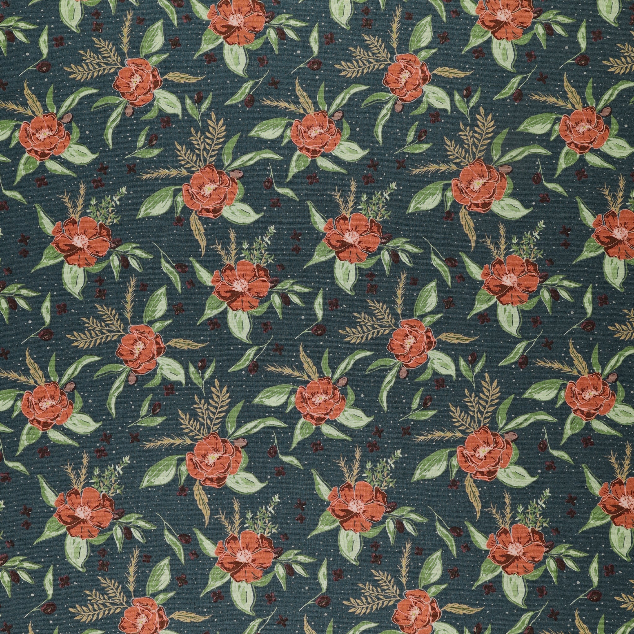Olive Grove Fabric Collection - Floral Cyprus