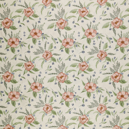 Olive Grove Fabric Collection - Floral Ivory