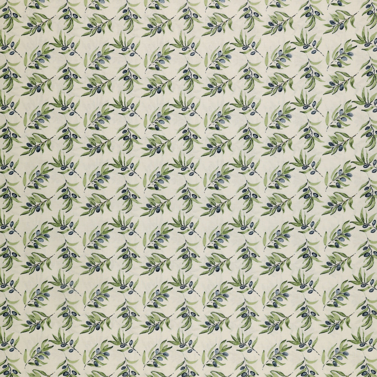 Olive Grove Fabric Collection - Olive Branches Ivory