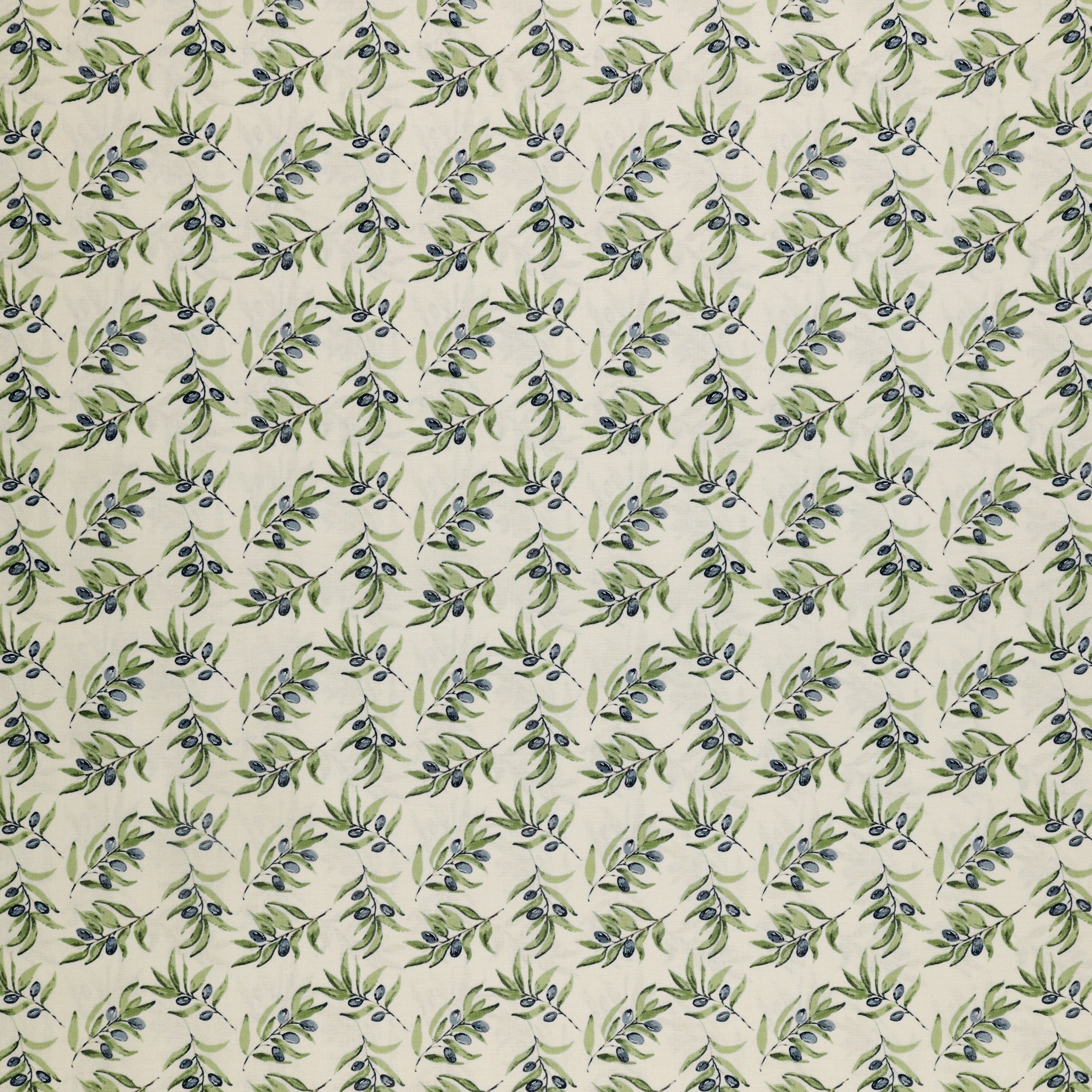 Olive Grove Fabric Collection - Olive Branches Ivory