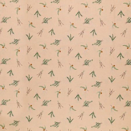 Olive Grove Fabric Collection - Herbs Pink