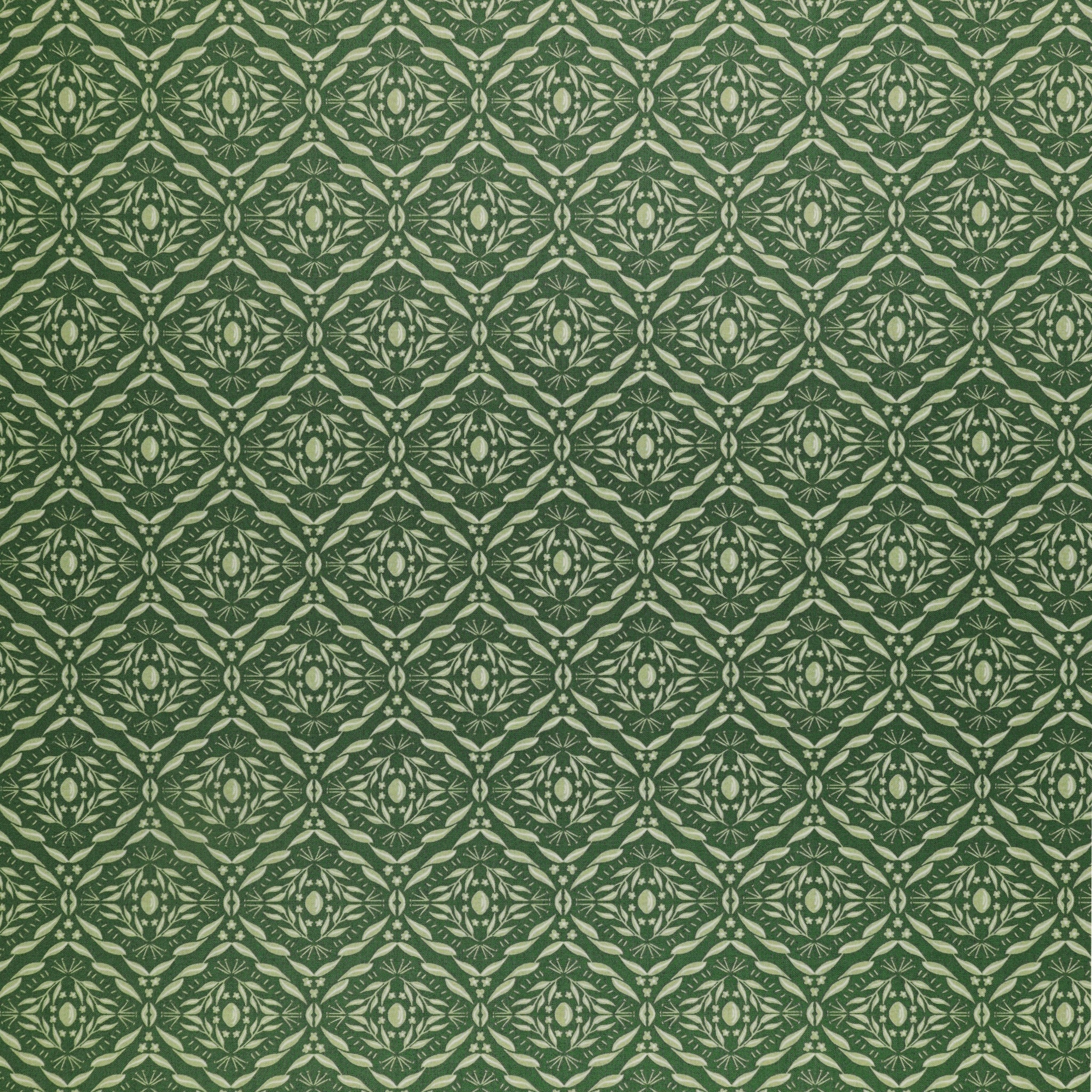 Olive Grove Fabric Collection - Damask Teal