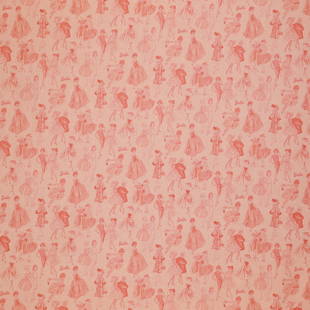Barbie Vintage Fabric Collection - Tonal Pink