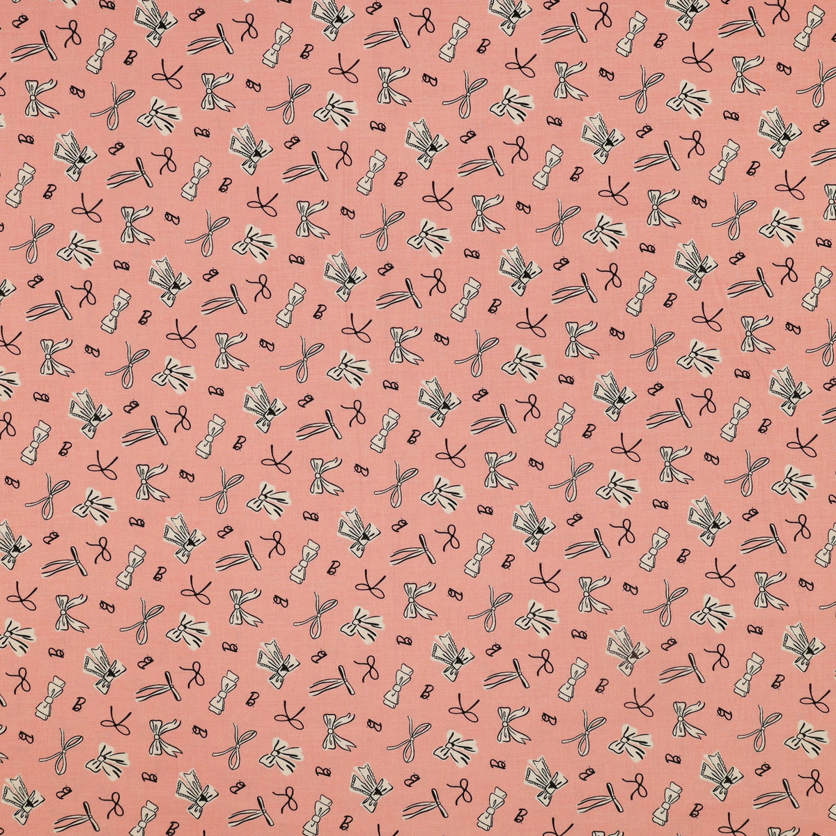 Barbie Vintage Fabric Collection - Bows Pink