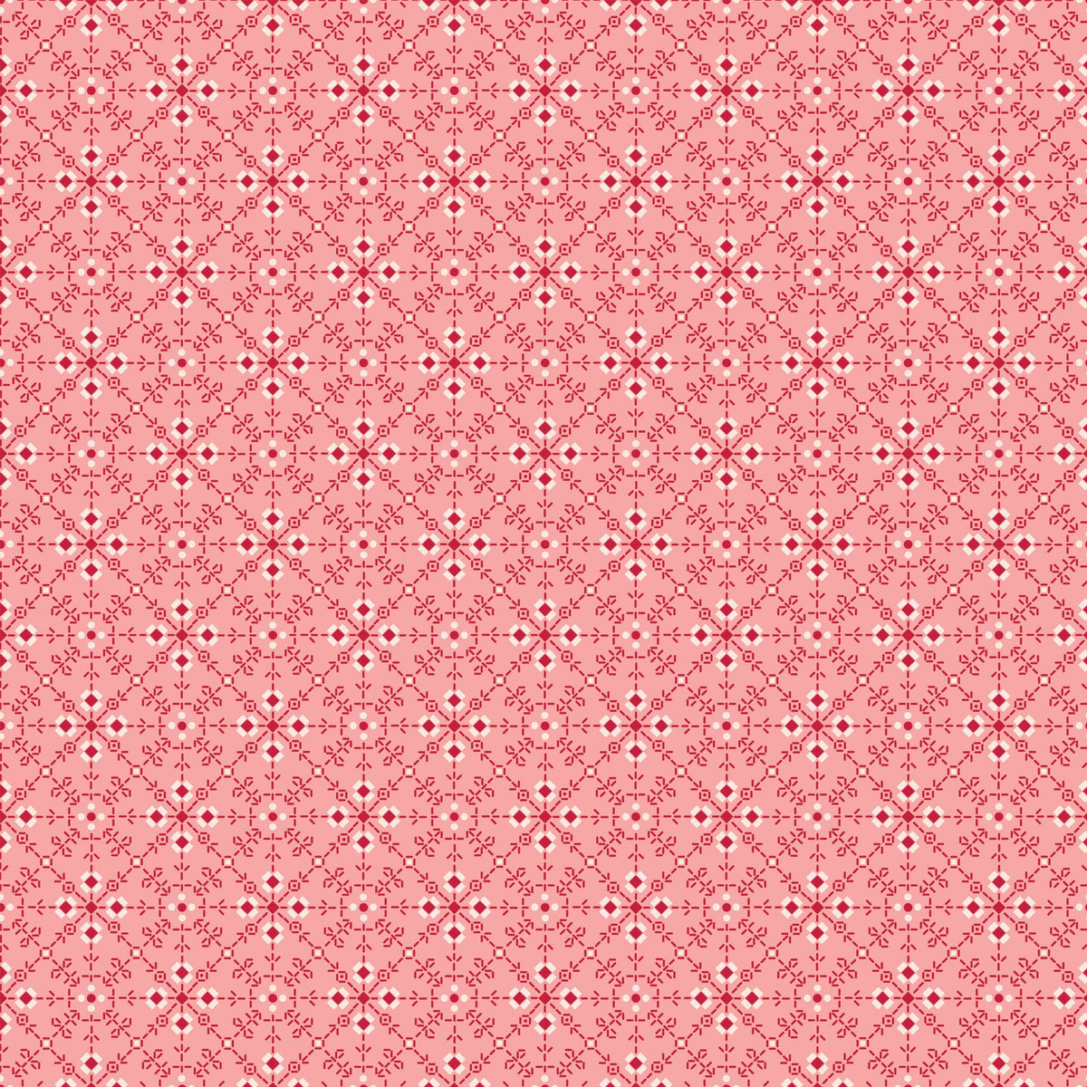 Berry & Sage Fabric Collection - Homemade Coral