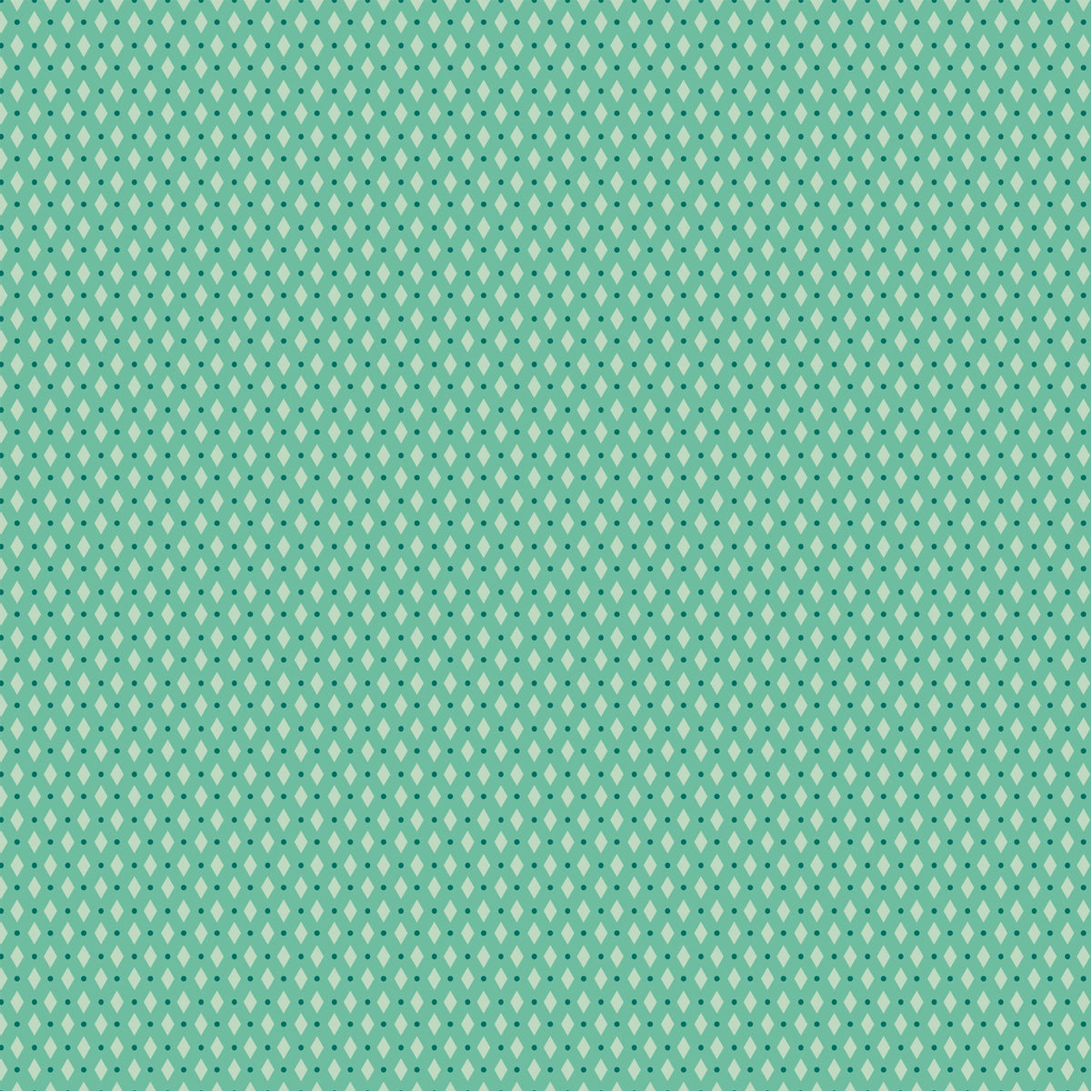 Berry & Sage Fabric Collection - Diamonds Leaf
