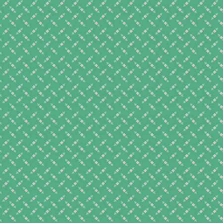 Berry & Sage Fabric Collection - Flower Bud Alpine