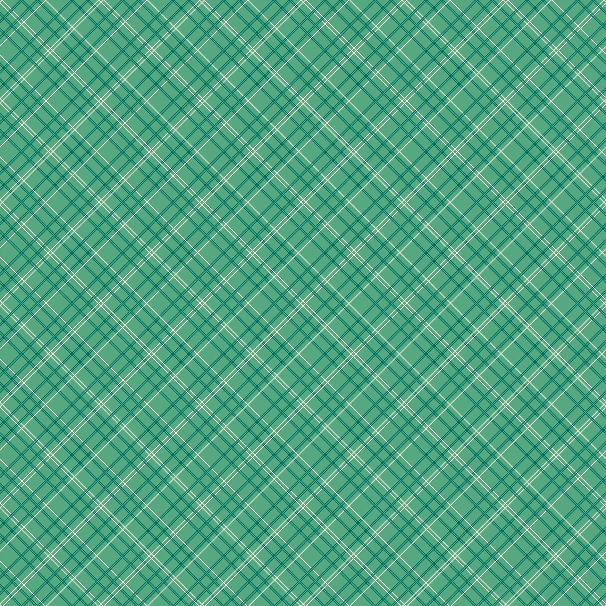 Berry & Sage Fabric Collection - Plaid Alpine