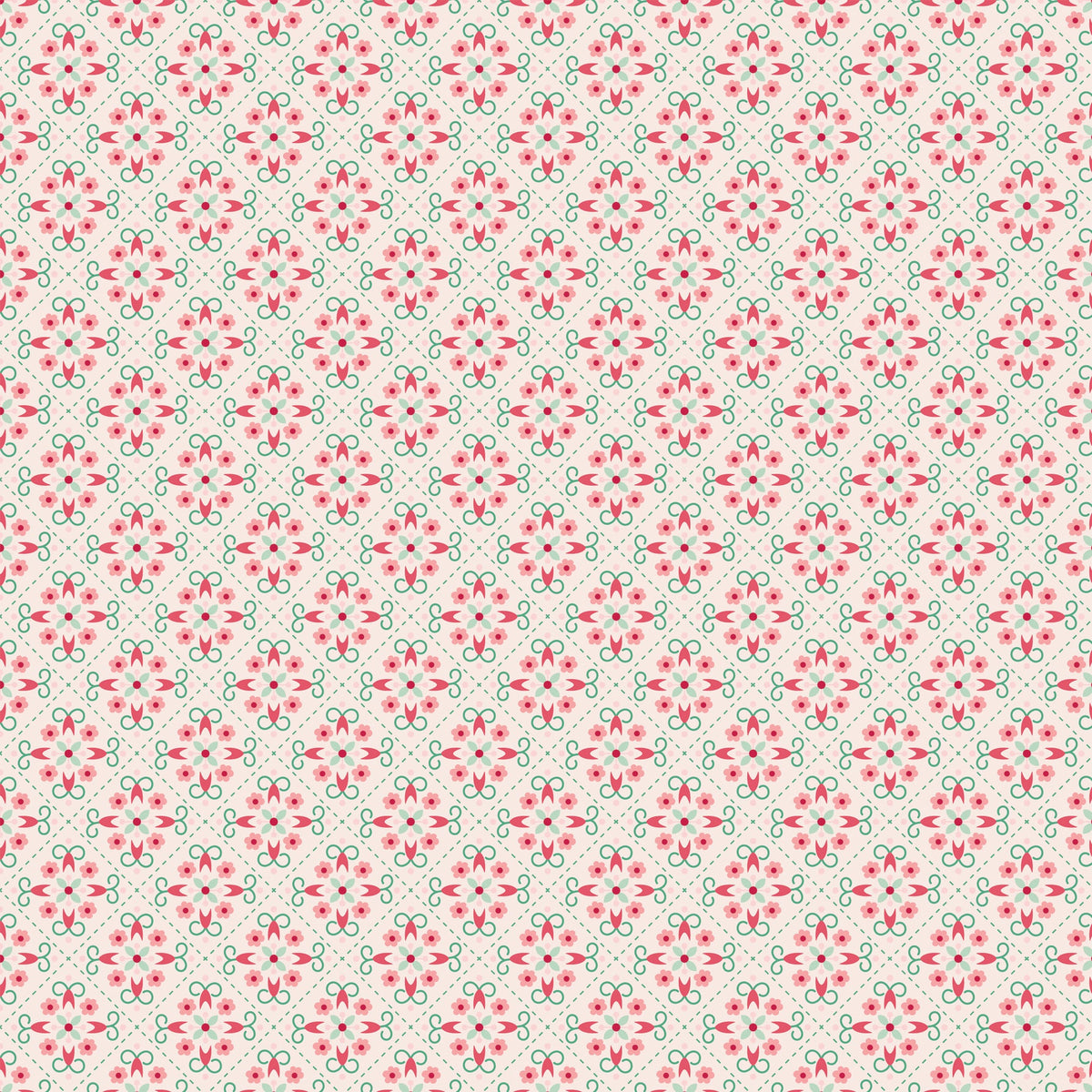 Berry & Sage Fabric Collection - Wallpaper Latte