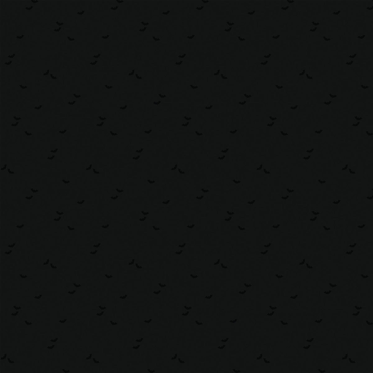 Seasonal Basics Fabric Collection - Bat Black