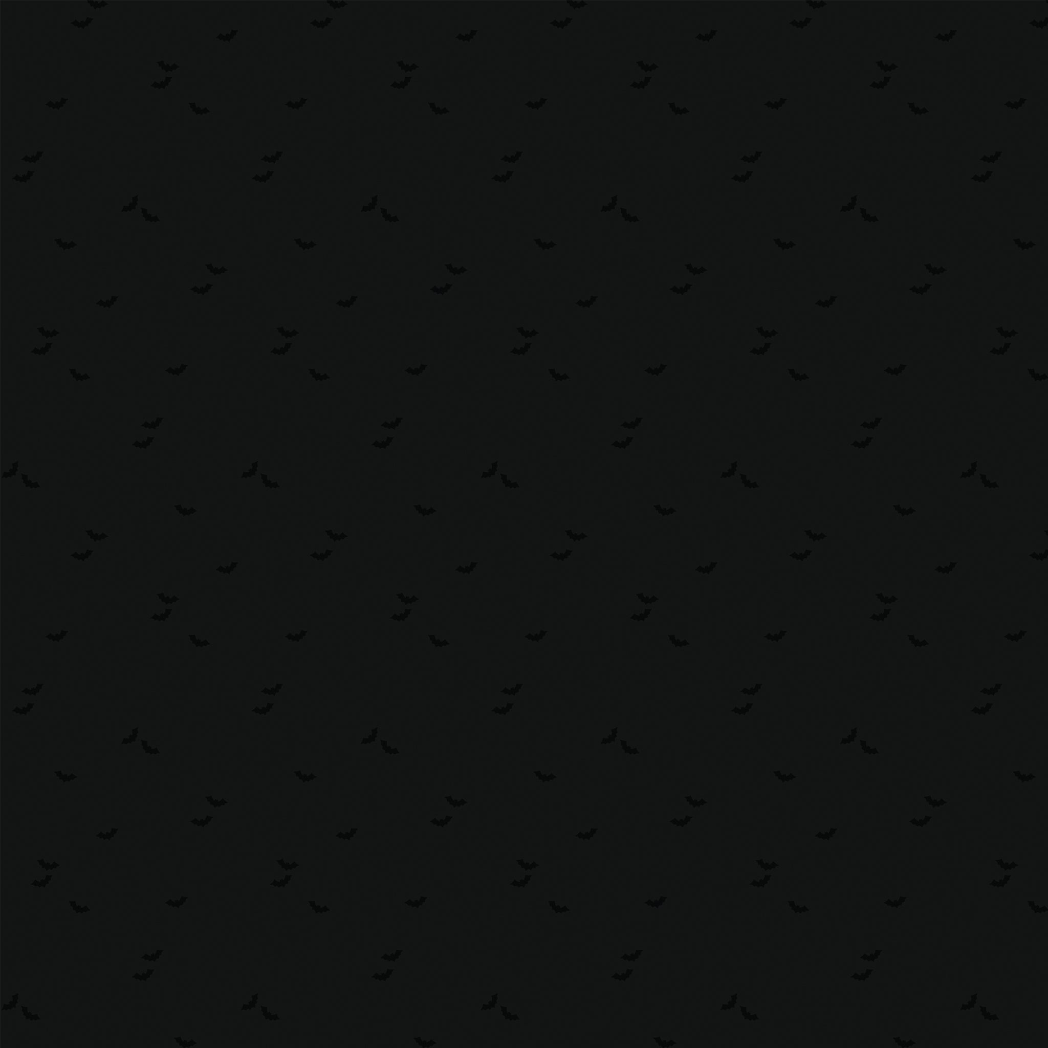 Seasonal Basics Fabric Collection - Bat Black