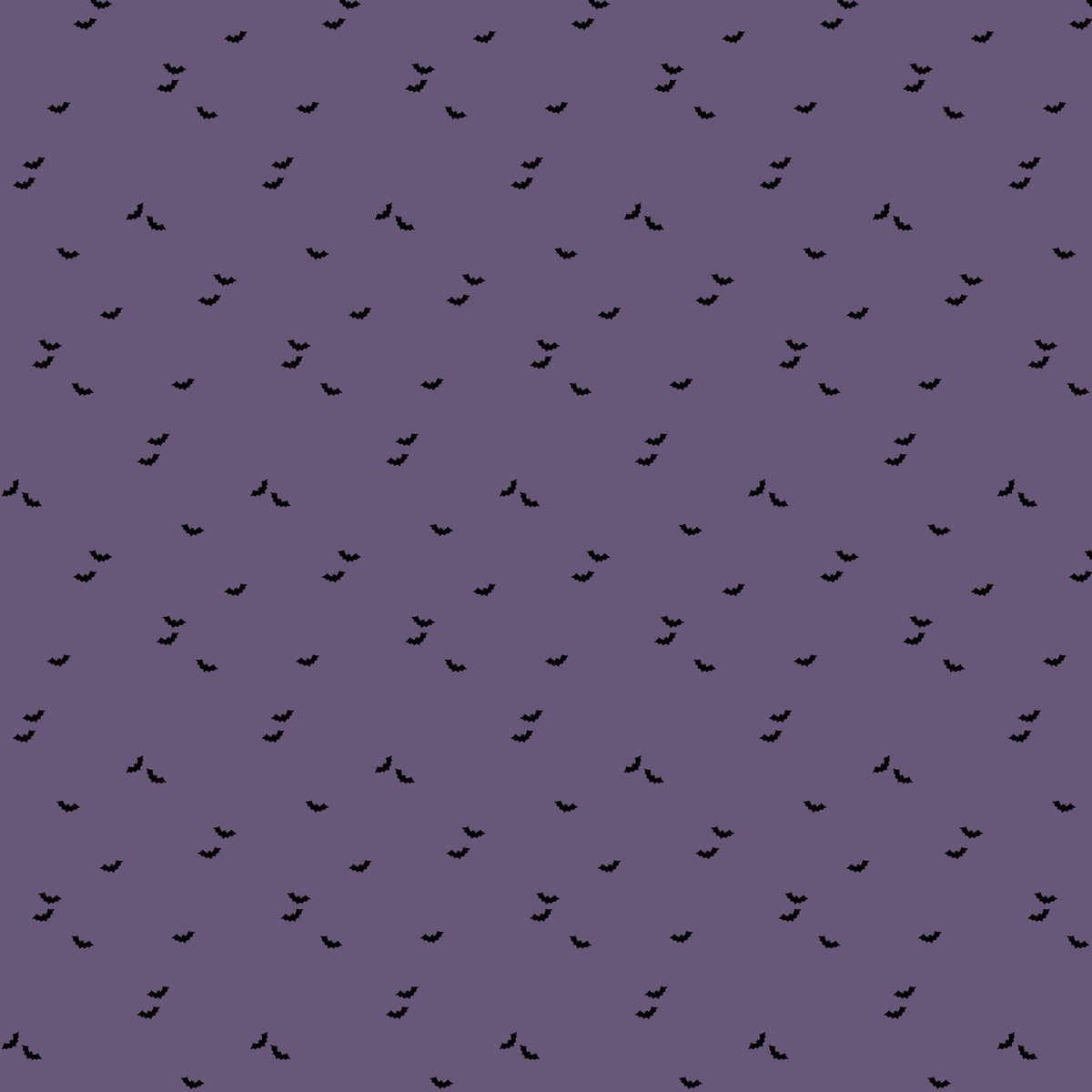 Seasonal Basics Fabric Collection - Bat Purple