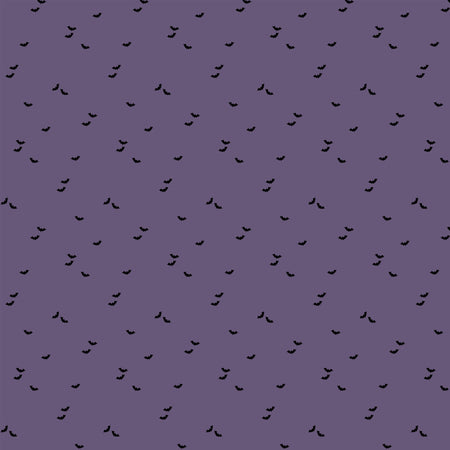 Seasonal Basics Fabric Collection - Bat Purple
