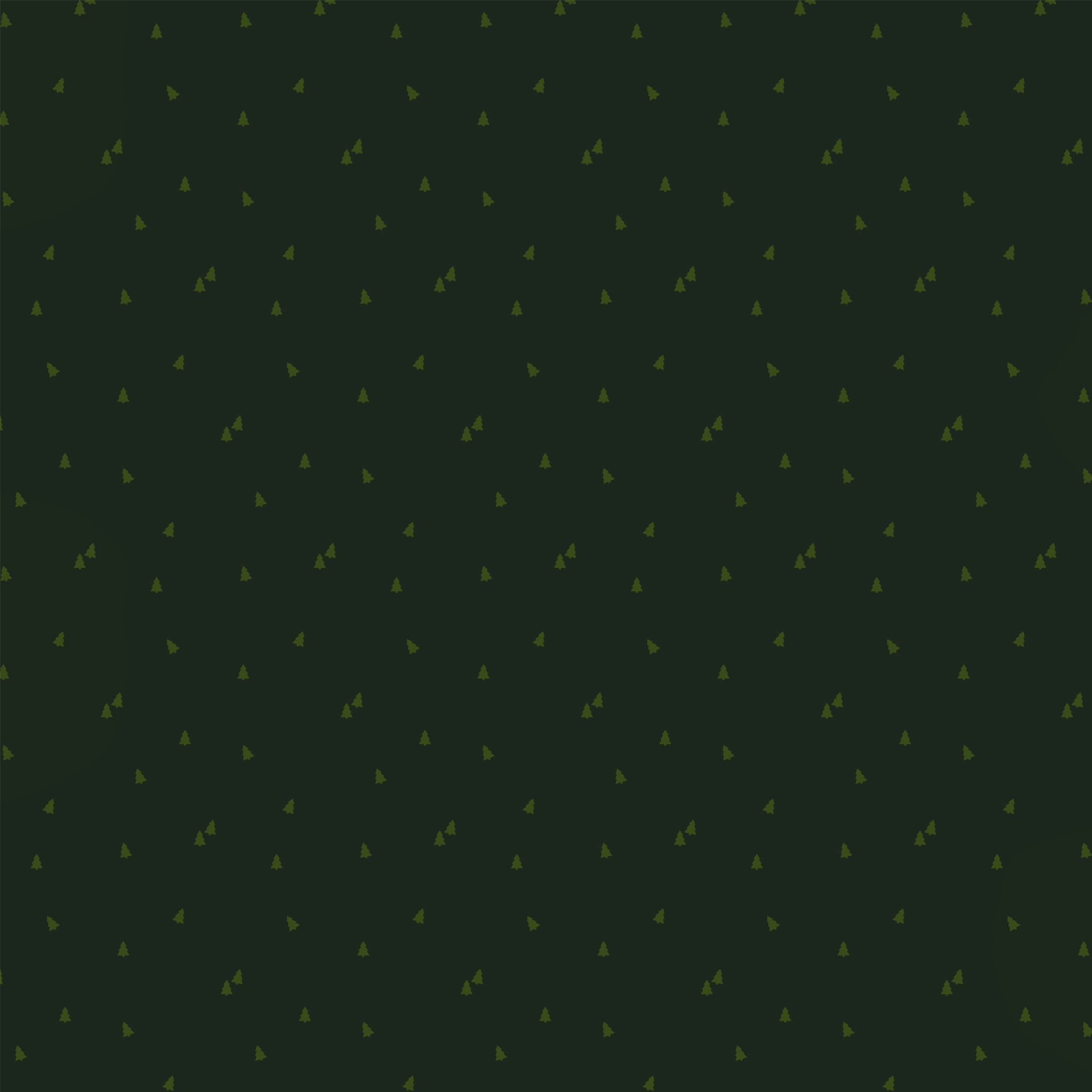 Seasonal Basics Fabric Collection - Trees Green