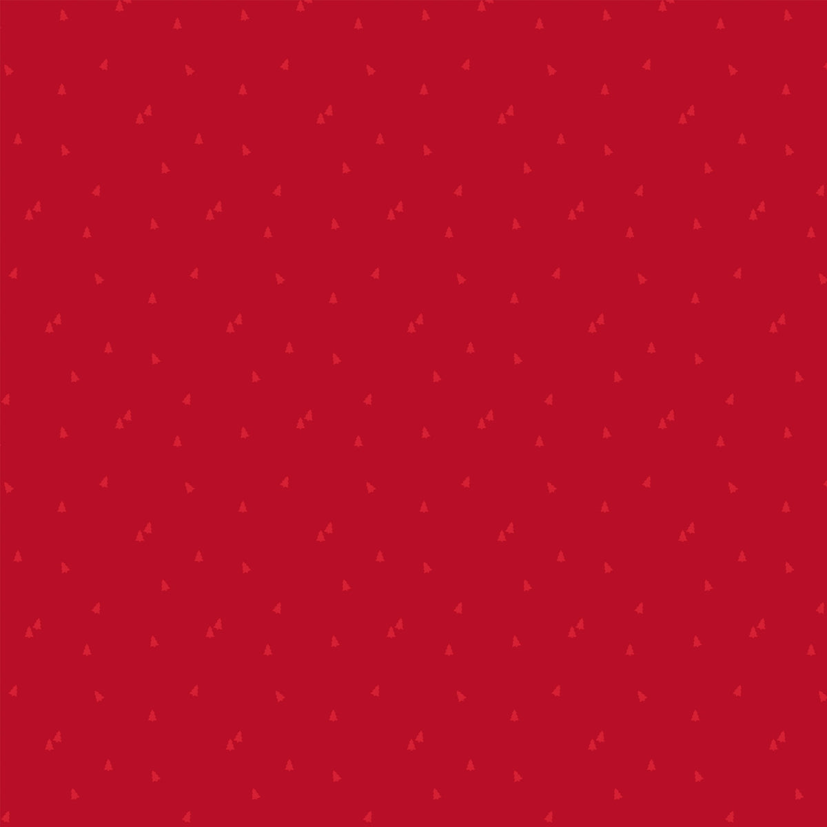 Seasonal Basics Fabric Collection - Trees Red