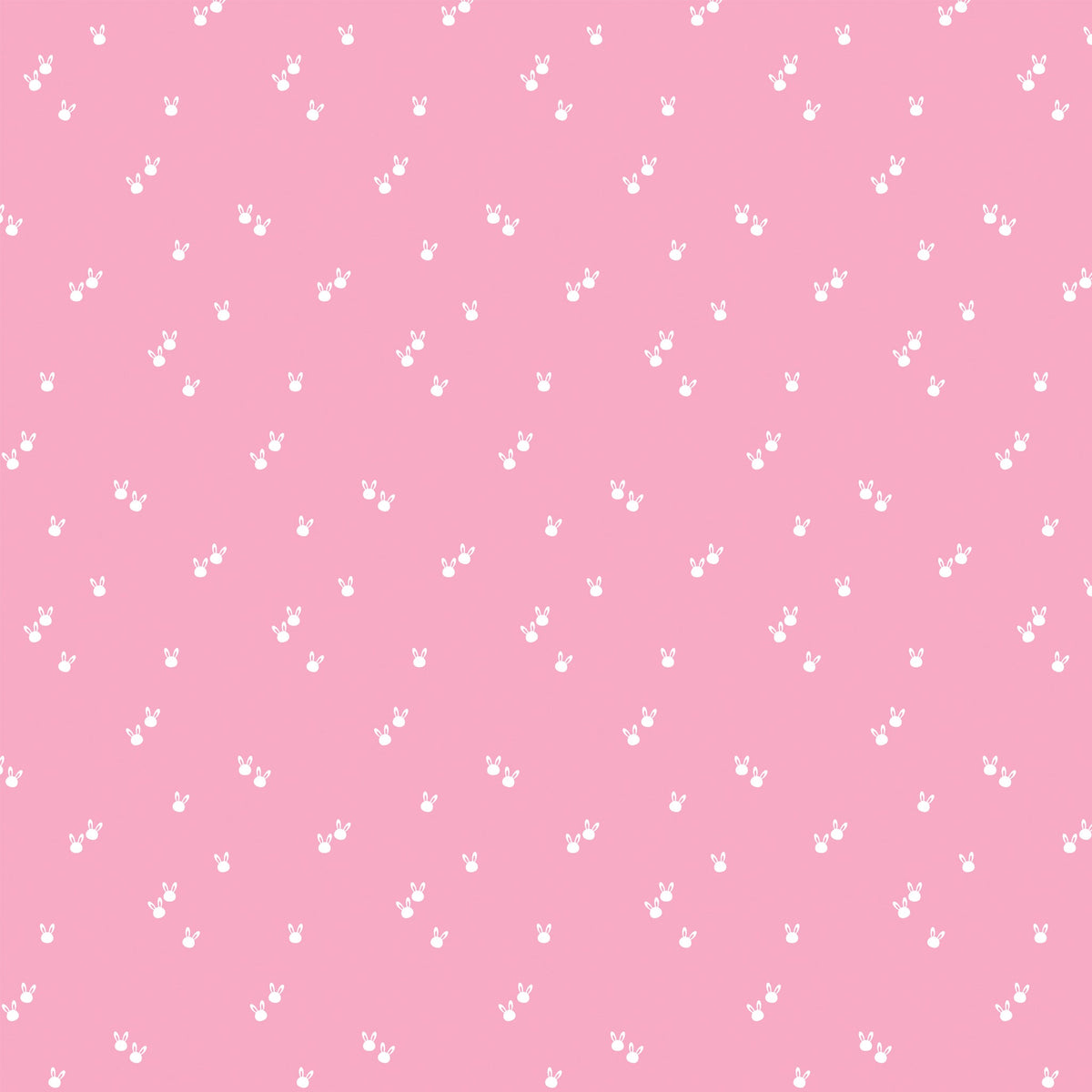 Seasonal Basics Fabric Collection - Bunnies Pink