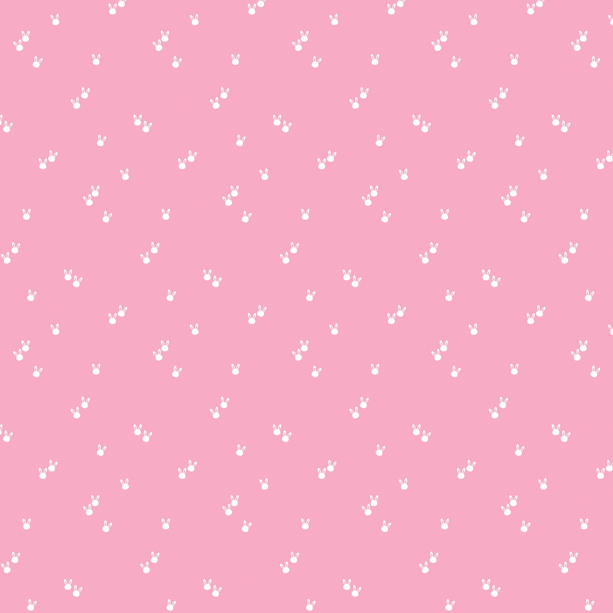 Seasonal Basics Fabric Collection - Bunnies Pink