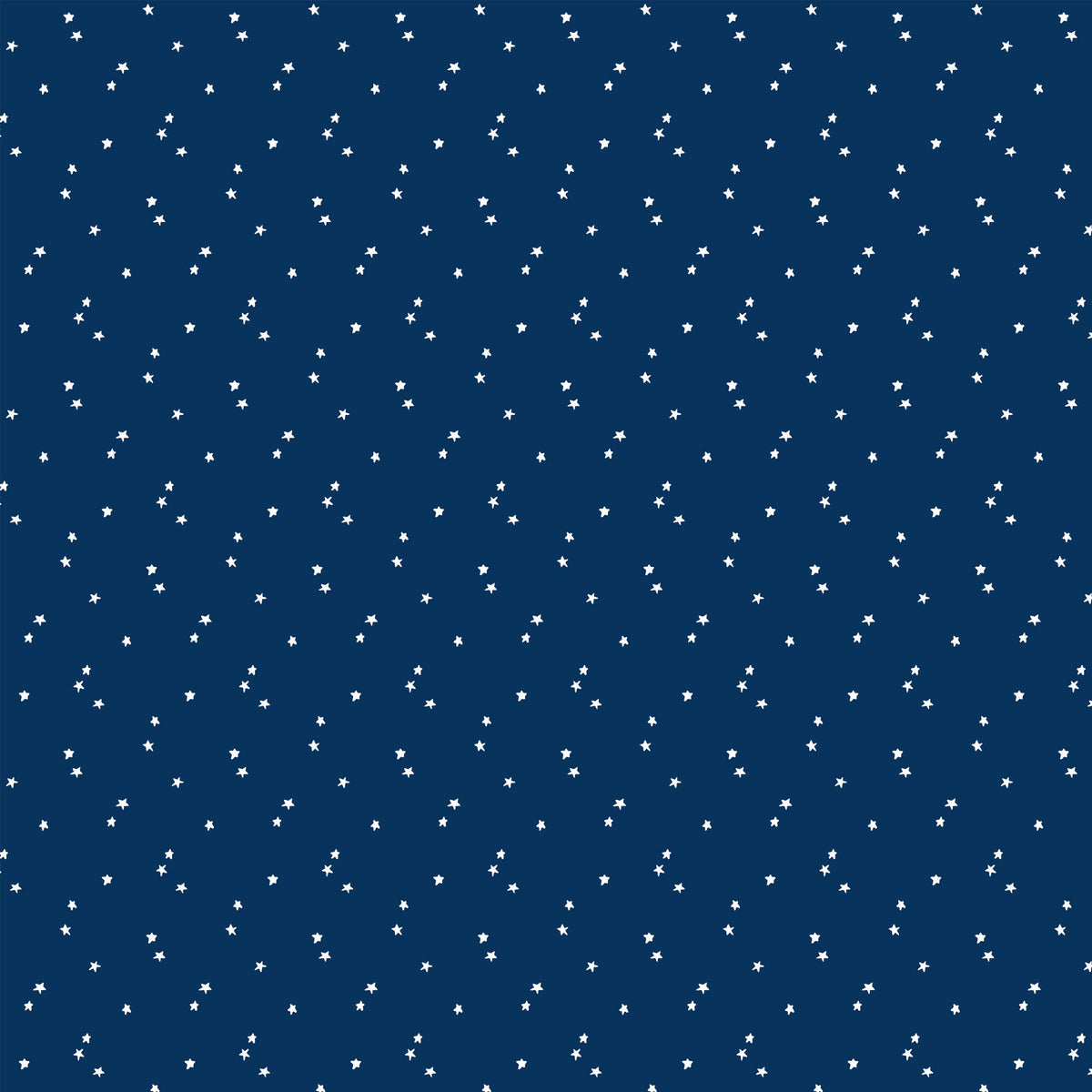 Seasonal Basics Fabric Collection - Stars Blue