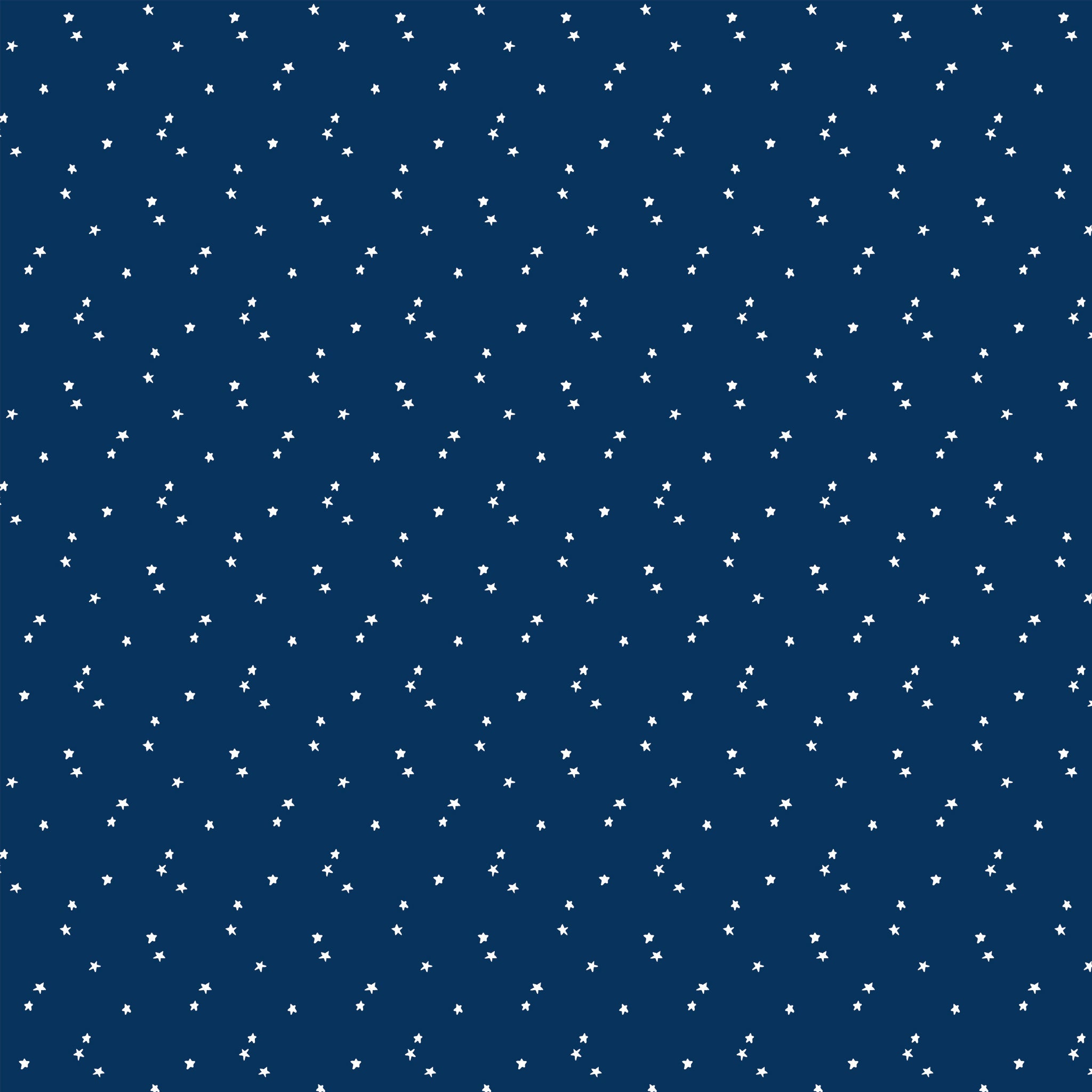 Seasonal Basics Fabric Collection - Stars Blue