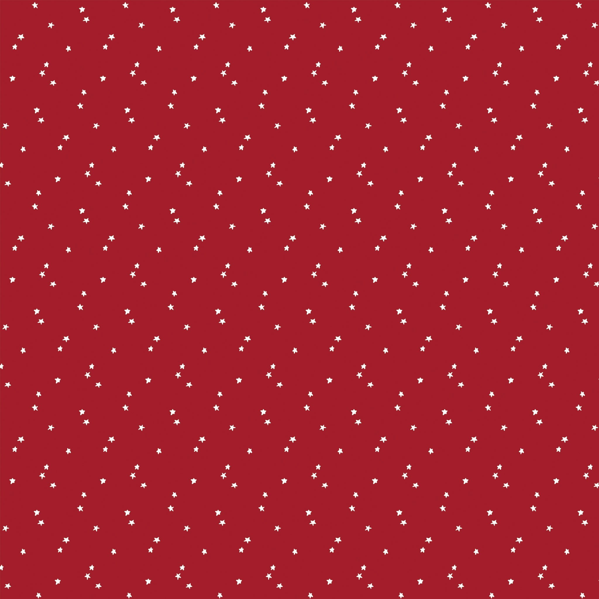 Seasonal Basics Fabric Collection - Stars Red
