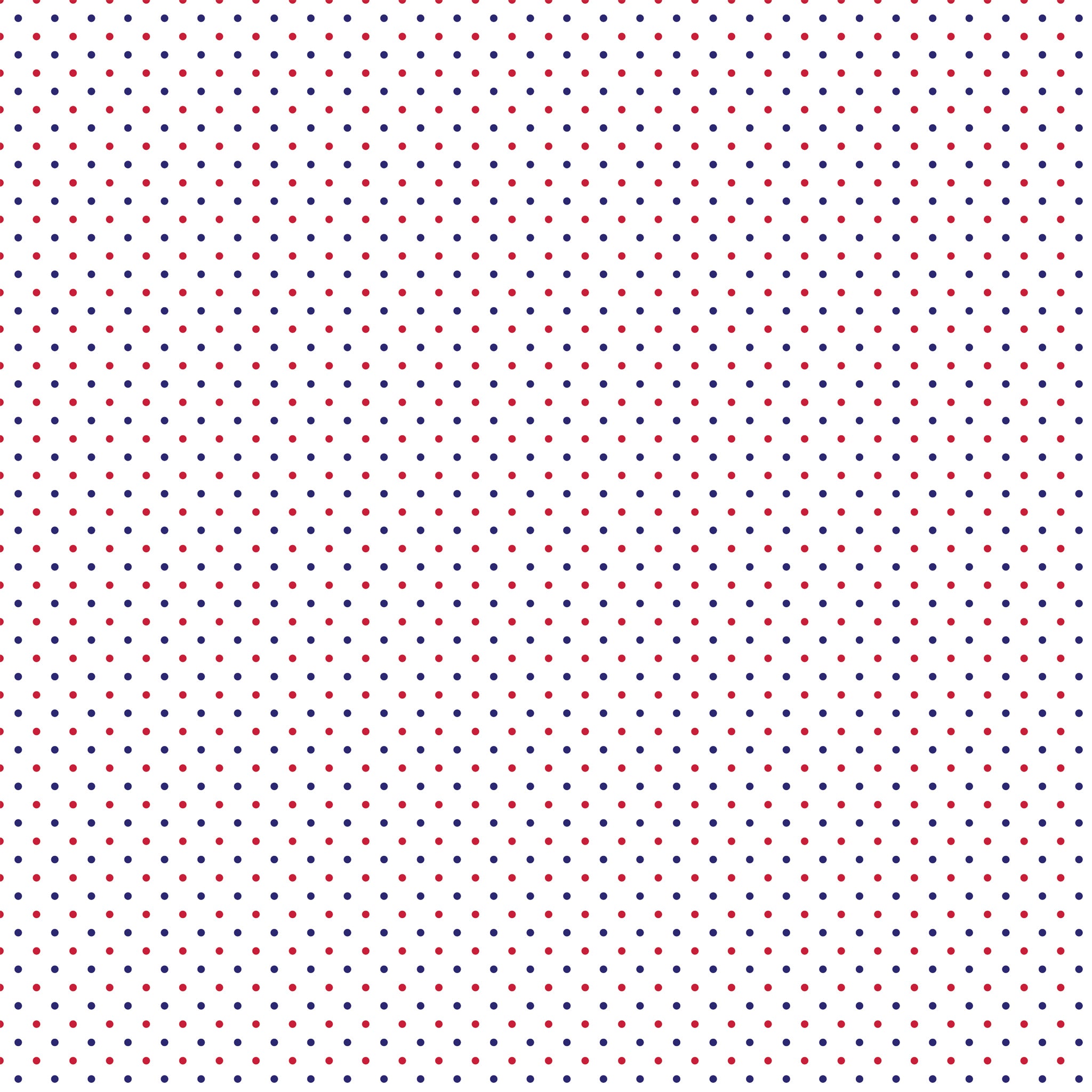 Swiss Dots Fabric Collection - Patriotic