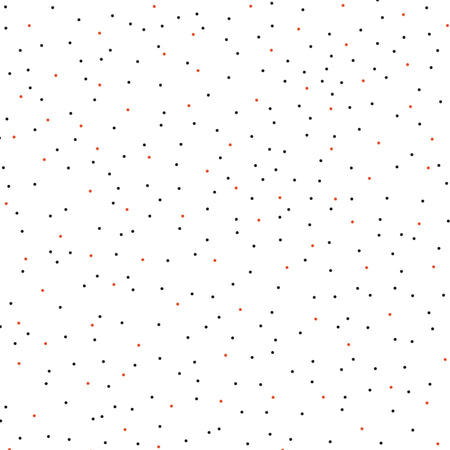 Seasonal Basics Fabric Collection - Pin Dot Halloween