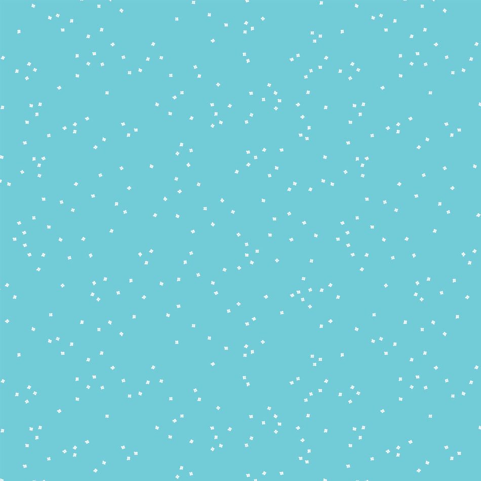 Blossom Fabric Collection - Aqua