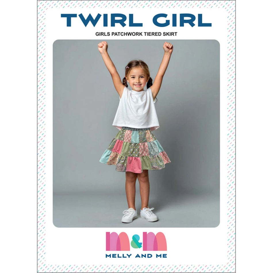 Twirl Girl Patchwork Skirt Pattern