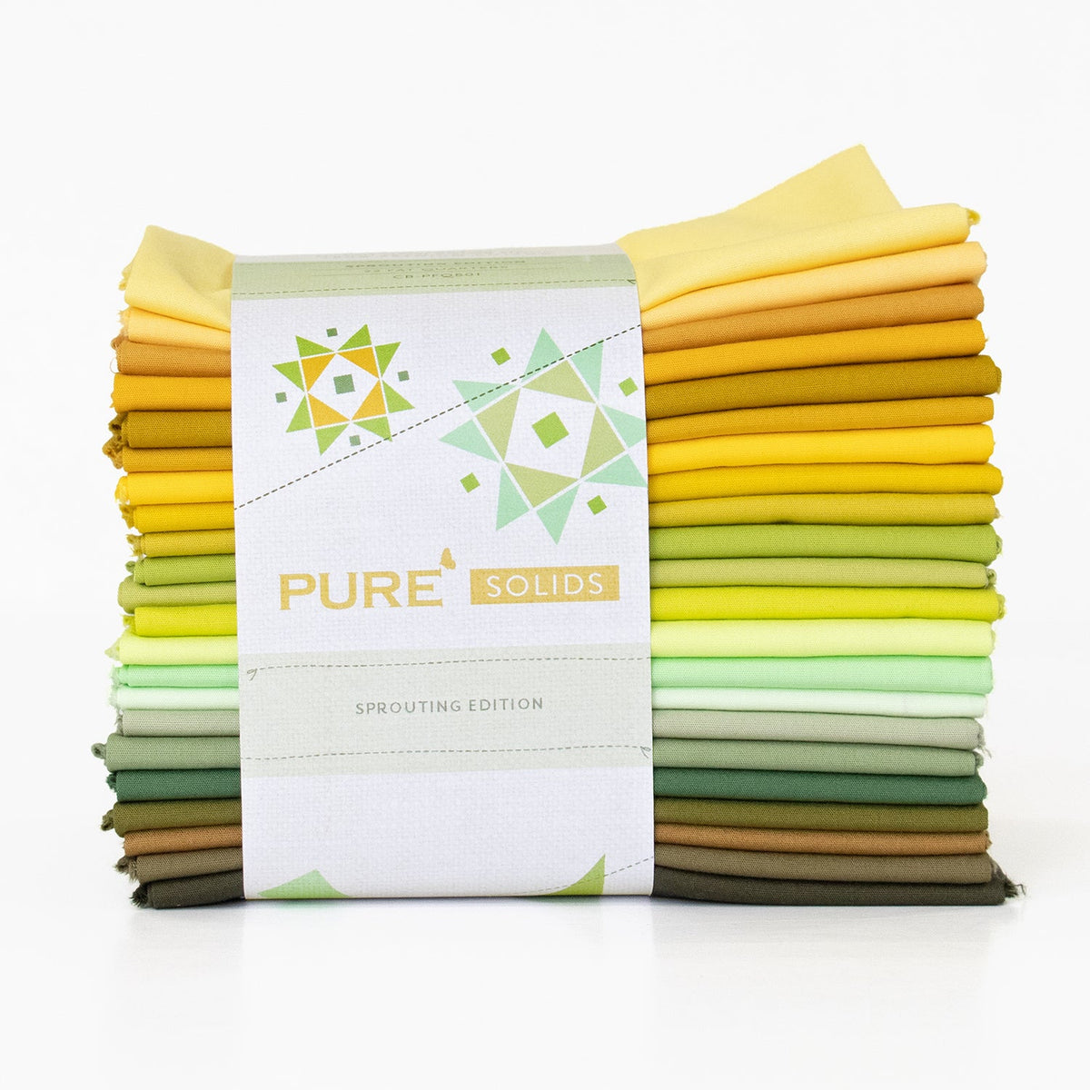 AGF Pure Solids Fat Quarter Bundles, 22pc - Sprouting Edition