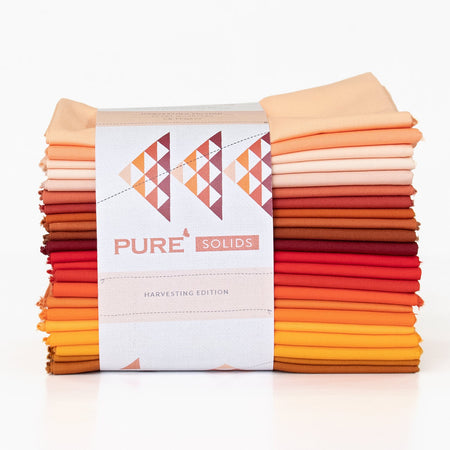 AGF Pure Solids Fat Quarter Bundles, 22pc - Harvesting Edition