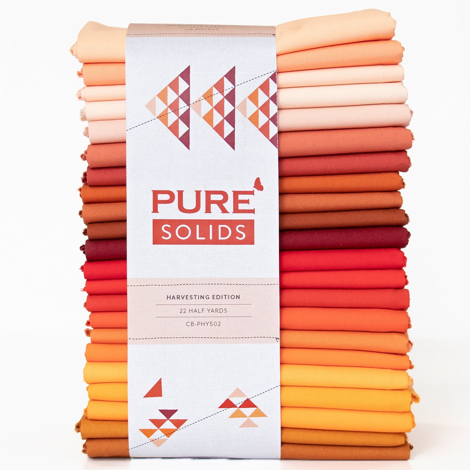 AGF Pure Solids Half Yard Bundles, 22pc - Harvesting Edition