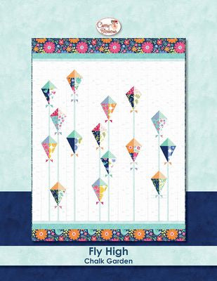 Cherry Blossoms Quilting Studio Fly High Chalk Garden Pattern