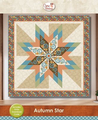Cherry Blossoms Quilting Studio Autumn Star Pattern