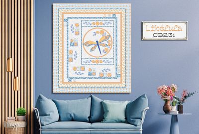 Cherry Blossoms Quilting Studio Libélula Pattern
