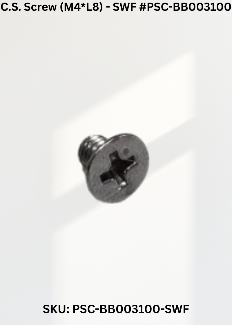 C.S. Screw (M4*L8) - SWF #PSC-BB003100