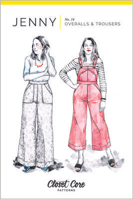 Closet Core Patterns Jenny Overalls & Trousers