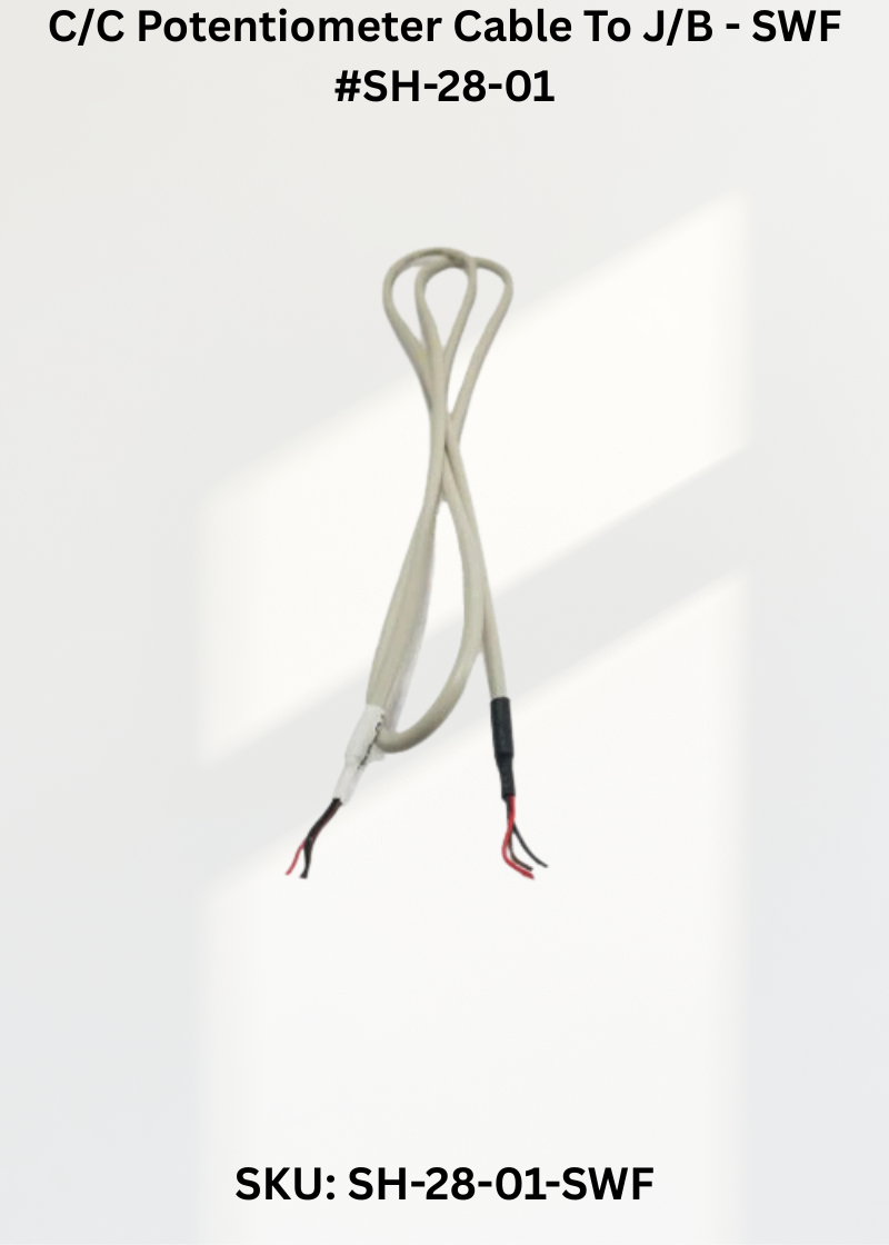 C/C Potentiometer Cable To J/B - SWF #SH-28-01