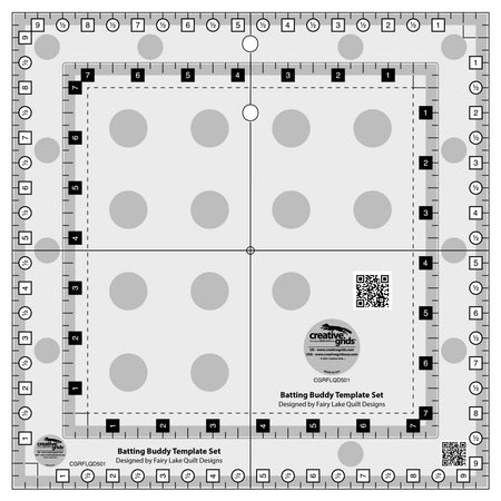 Creative Grids Batting Buddy Template Set